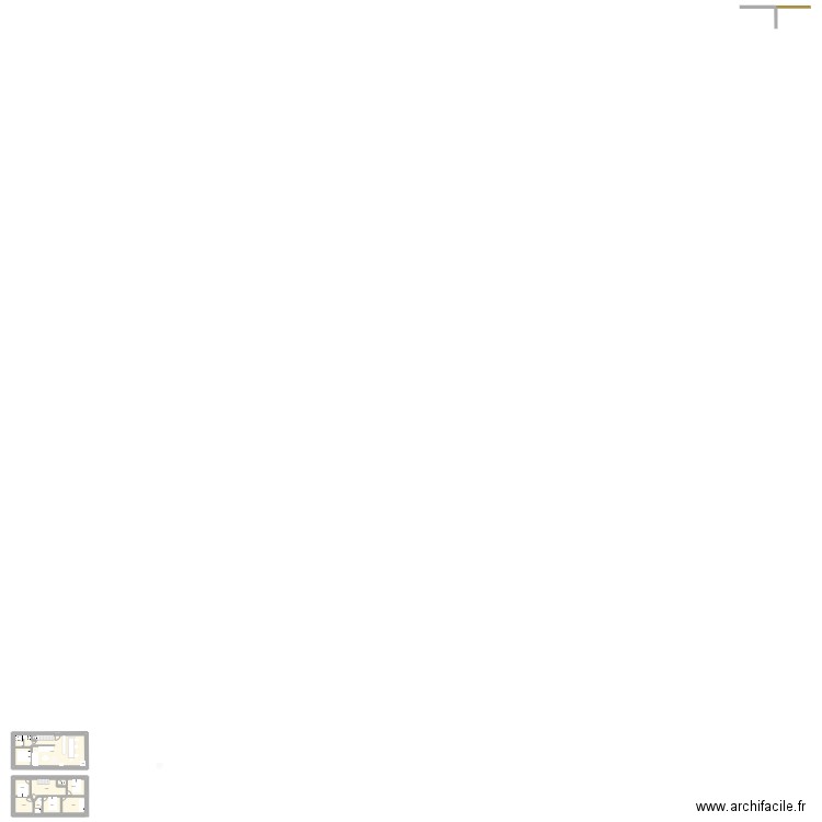 secondaire 5 chambres. Plan de 9 pièces et 108 m2