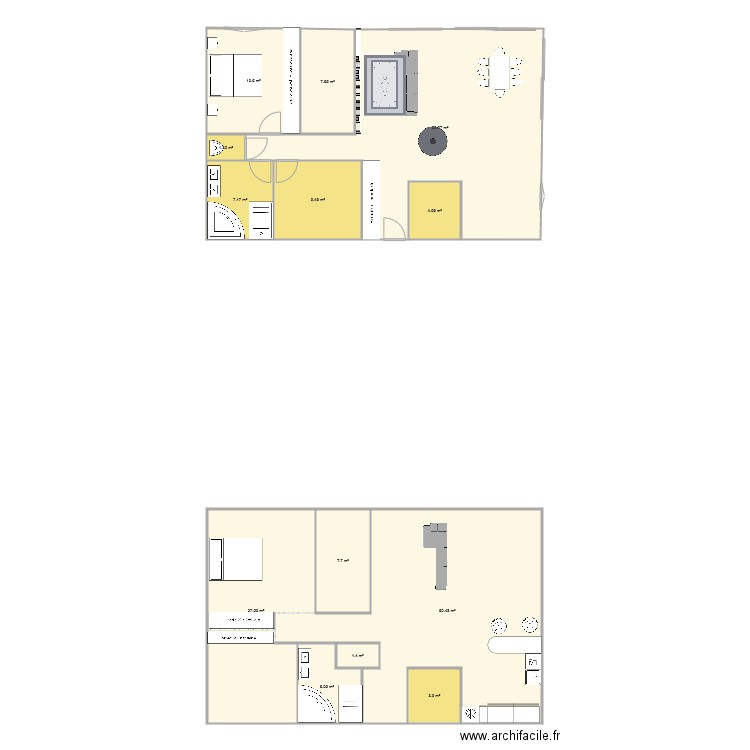 BERTHEAUME. Plan de 0 pièce et 0 m2