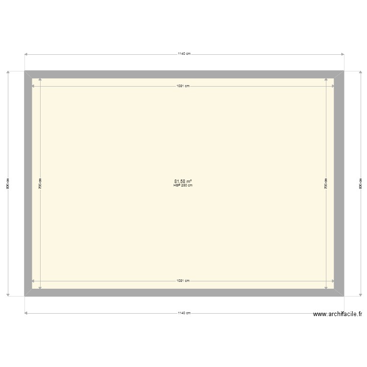 étage joyeuse 1. Plan de 0 pièce et 0 m2
