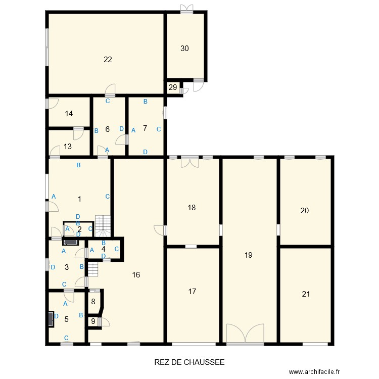 195157 SIMON CREP. Plan de 0 pièce et 0 m2