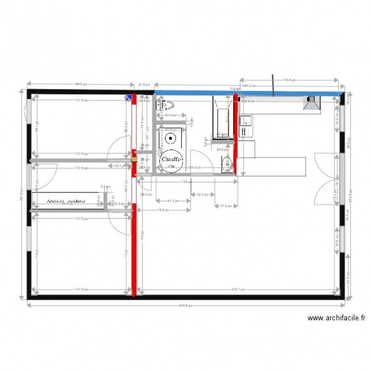 3 générations. Plan de 0 pièce et 0 m2