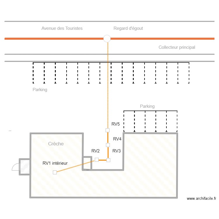 Plan 0068-23. Plan de 4 pièces et 344 m2