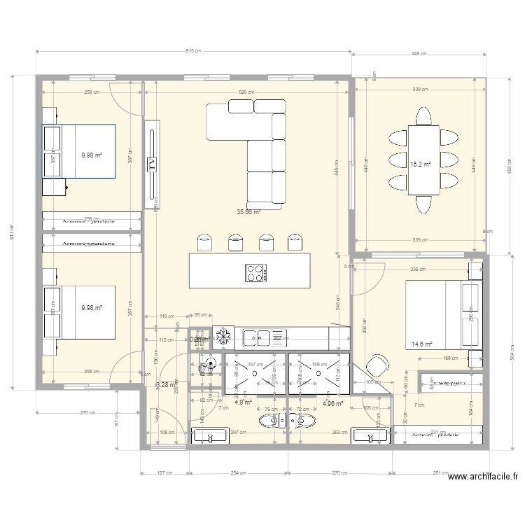 F3A v3. Plan de 0 pièce et 0 m2