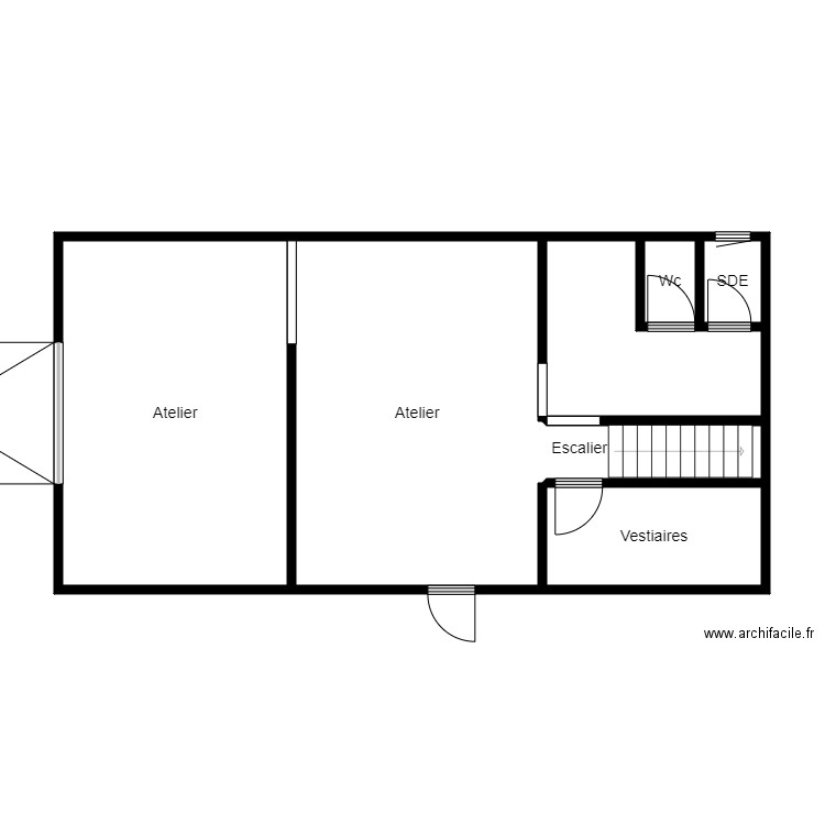 rdc chateau renard dta. Plan de 0 pièce et 0 m2