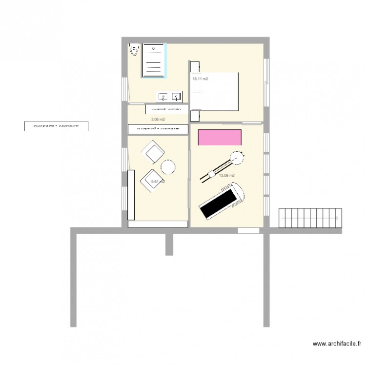 Extension2. Plan de 0 pièce et 0 m2