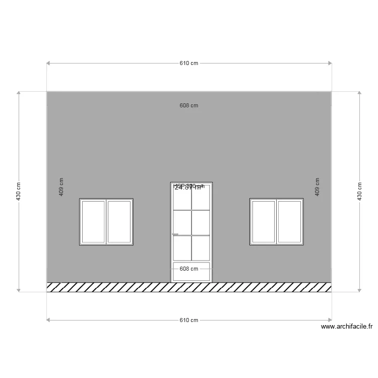 porte entre. Plan de porte entre. Plan de