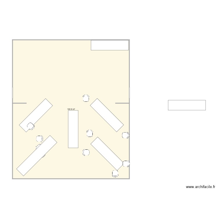 Salle Ana. Plan de 0 pièce et 0 m2