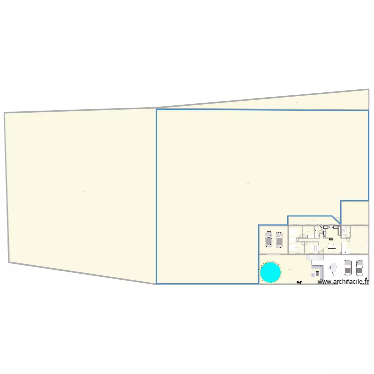 maison avec modification 2. Plan de 