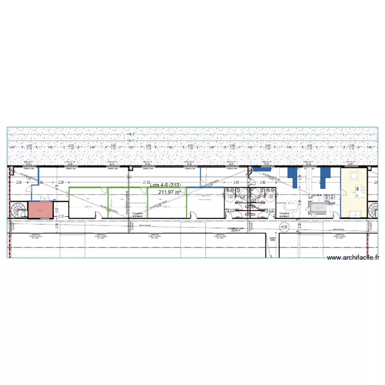 CLOISONS PLAN H19. Plan de 