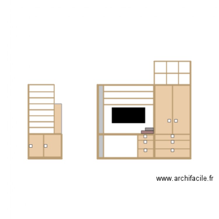 biblio natur. Plan de 0 pièce et 0 m2