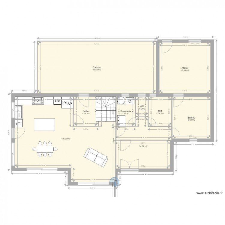 Trecobat. Plan de 0 pièce et 0 m2