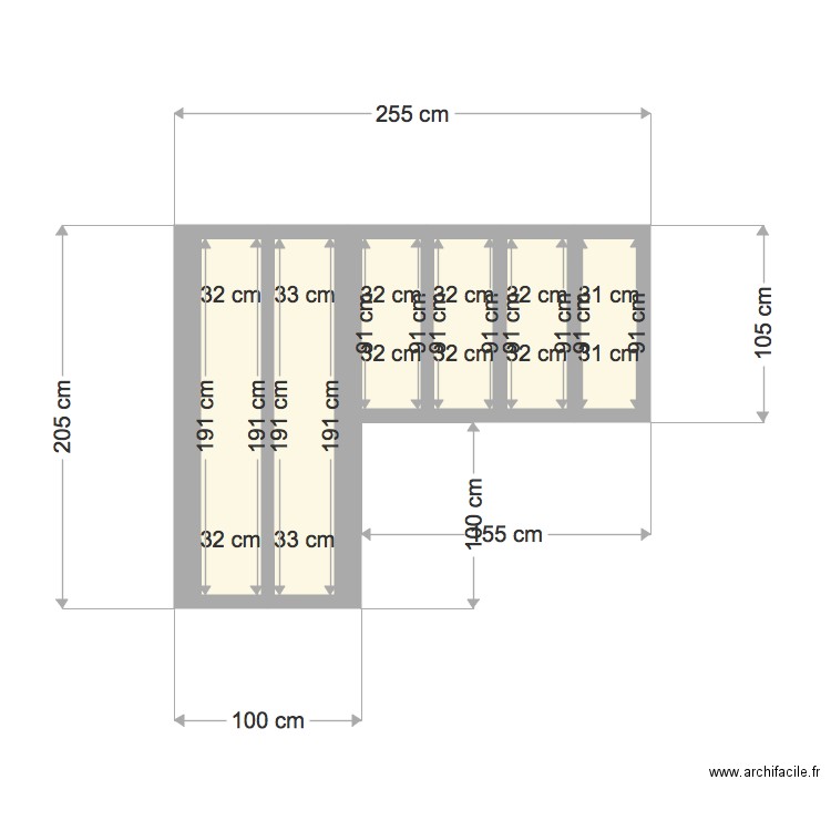 chassis arrière. Plan de 0 pièce et 0 m2