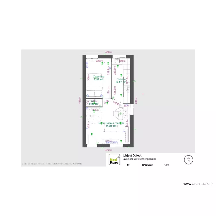 vigna pigna rdc. Plan de vigna pigna rdc. Plan de