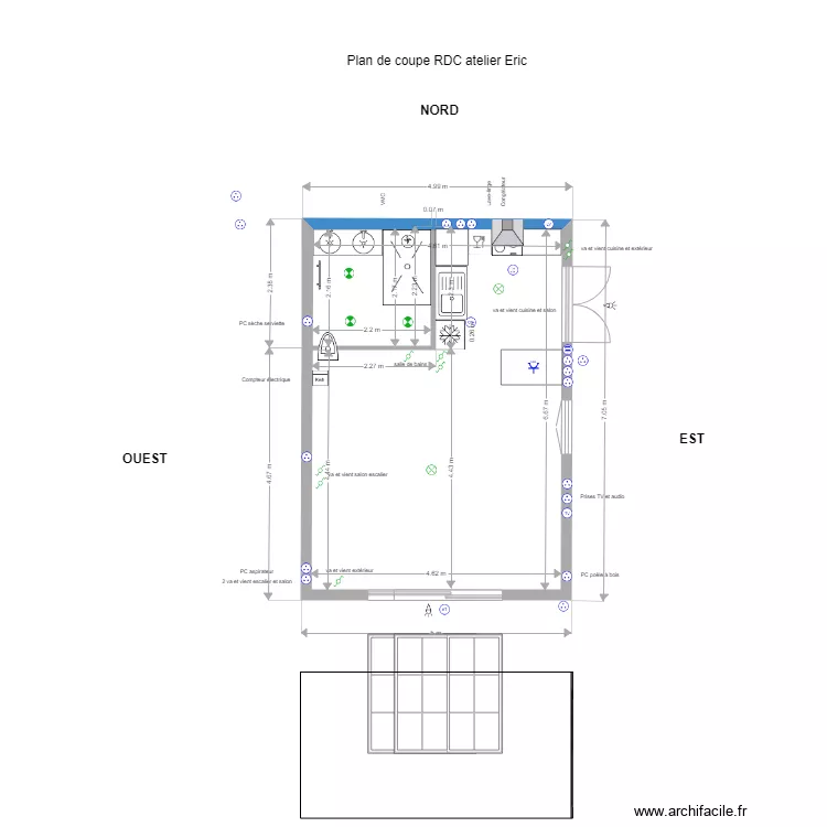 Electricité RDC bis déf. Plan de Electricité RDC bis déf. Plan de
