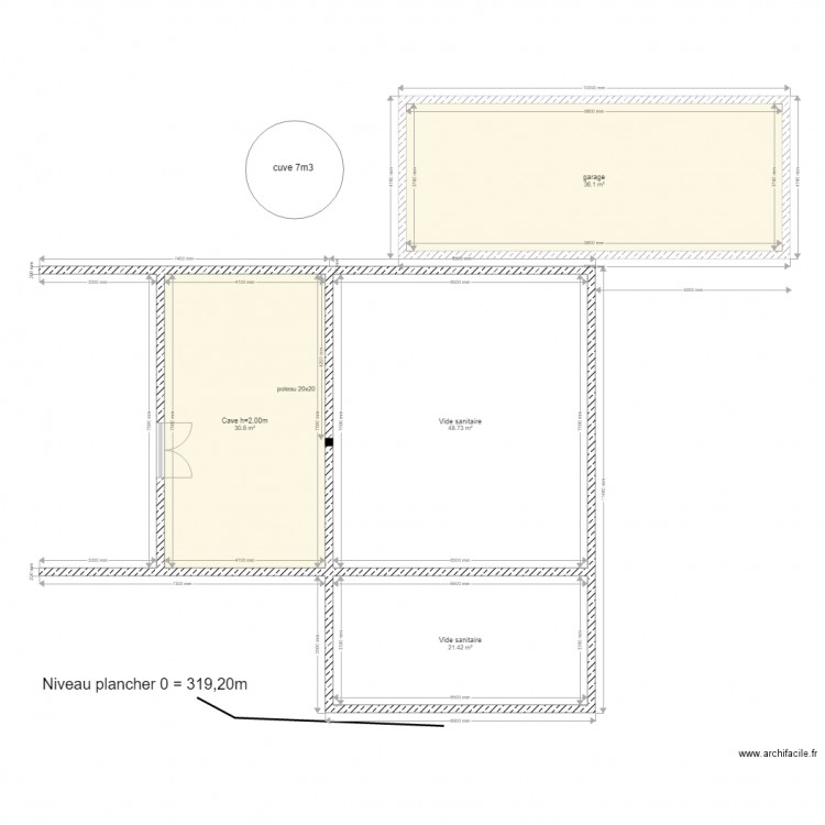 mulusoussol. Plan de 0 pièce et 0 m2