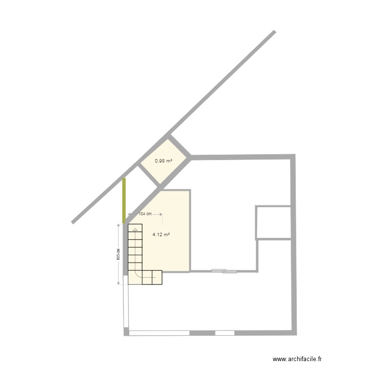 manu. Plan de 0 pièce et 0 m2