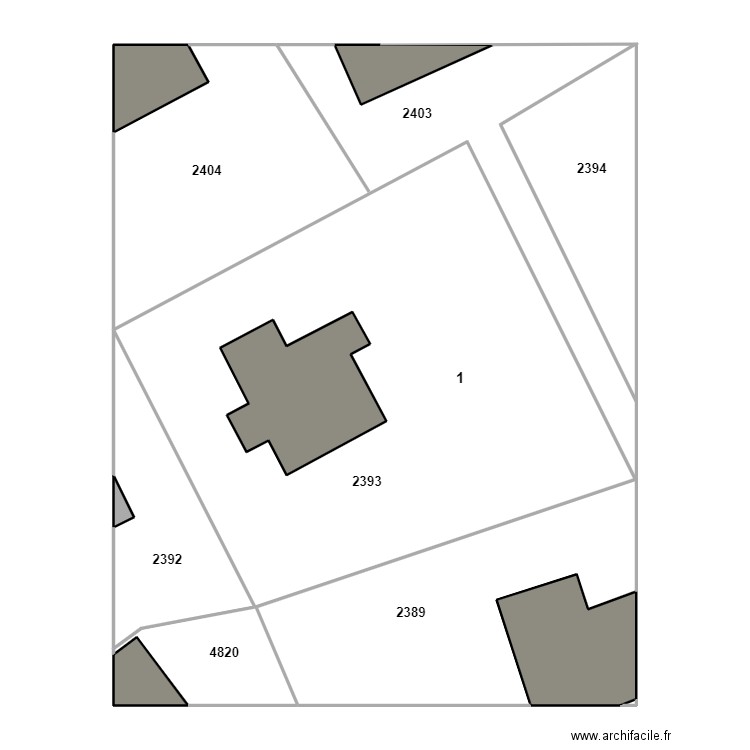 plan mazembraz. Plan de 9 pièces et 108 m2