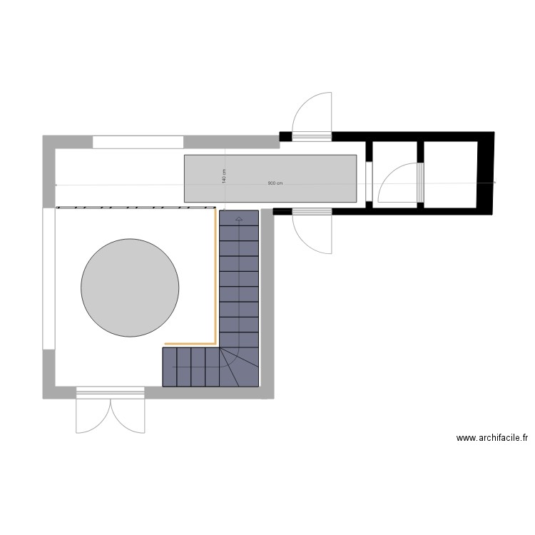 hall entree steinsel . Plan de 0 pièce et 0 m2