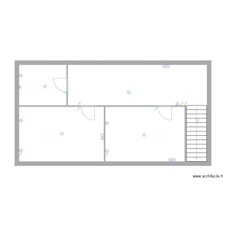 SCI 66 ETAGE. Plan de 0 pièce et 0 m2