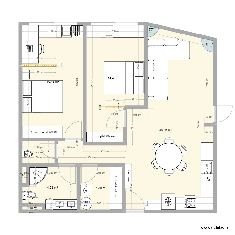 KH 402. Plan de 0 pièce et 0 m2