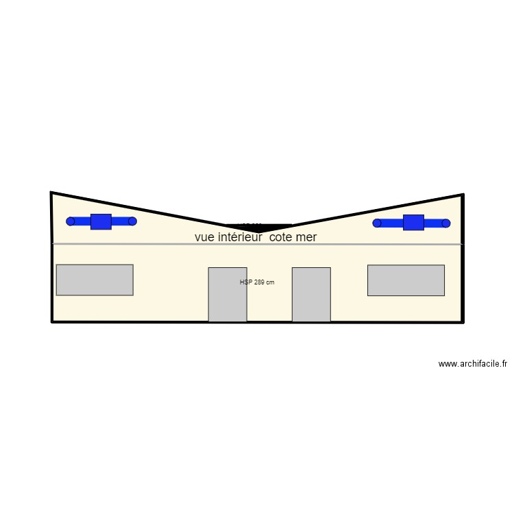                     vue des moteurs dans le plafond. Plan de 0 pièce et 0 m2