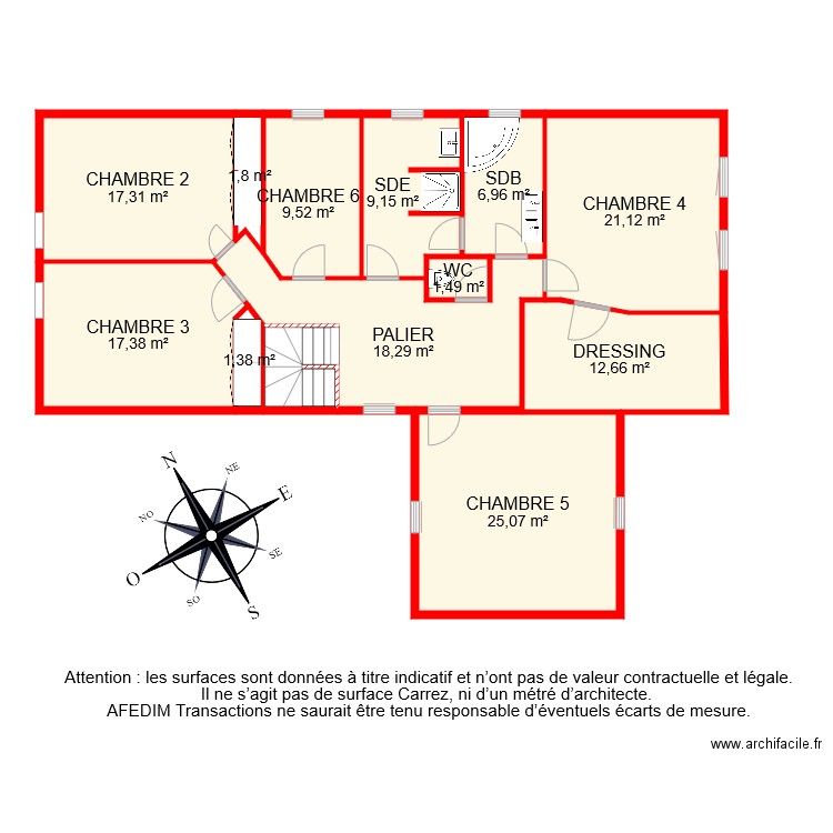 BI 7198 ETAGE. Plan de 0 pièce et 0 m2