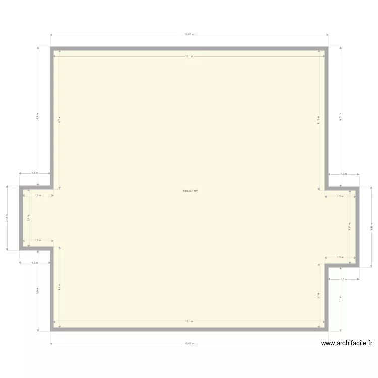 sevres terrasse. Plan de 