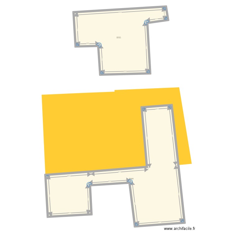 Cadastre_Gouv_taup. Plan de 2 pièces et 253 m2