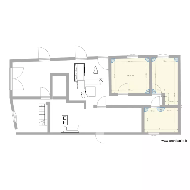 LE PARCQ. Plan de 