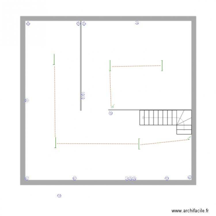 Sabas sous sol. Plan de 0 pièce et 0 m2