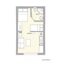 Plan studio Moulin