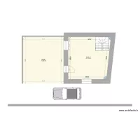 Saint Aubin Rdc jardin projection avec passage