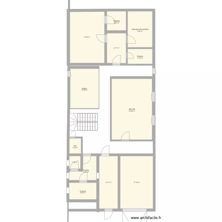 plan 10 X20. Plan de 