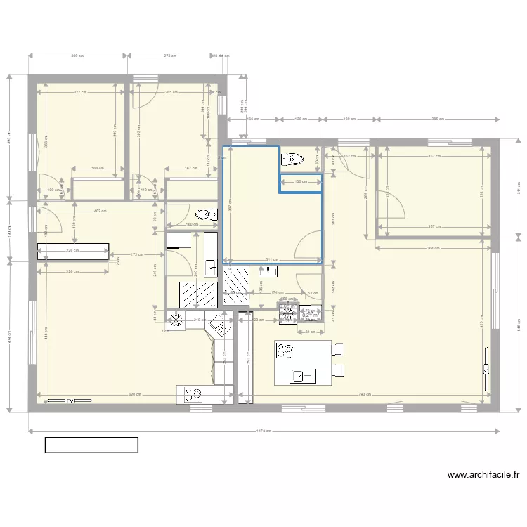 2 Yvrac RDC Projet 1. Plan de 2 Yvrac RDC Projet 1. Plan de
