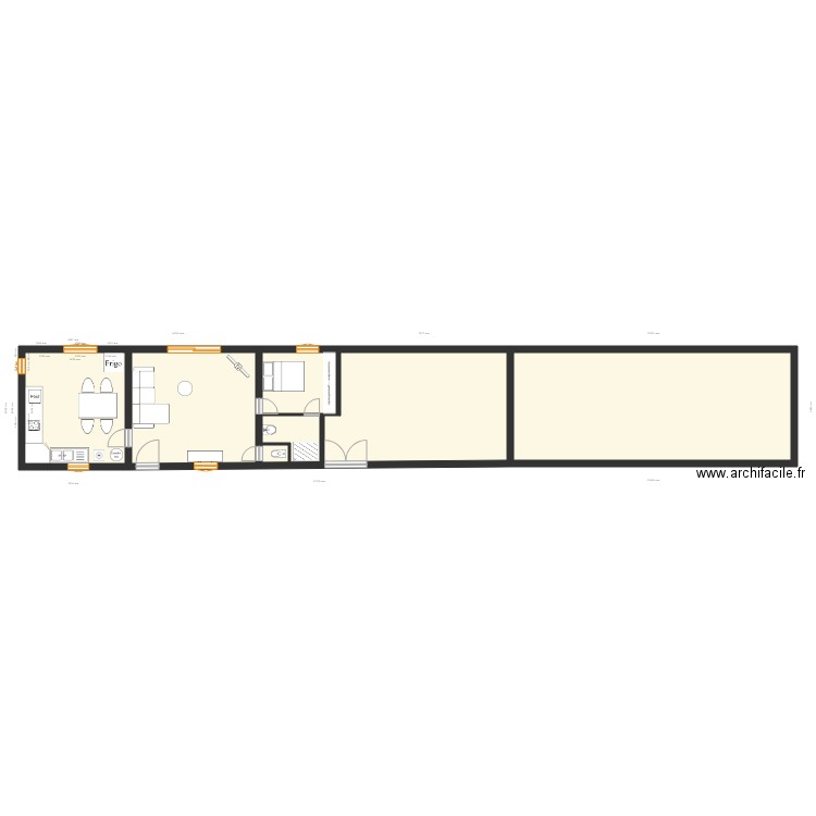 parisot  bat a. Plan de 0 pièce et 0 m2