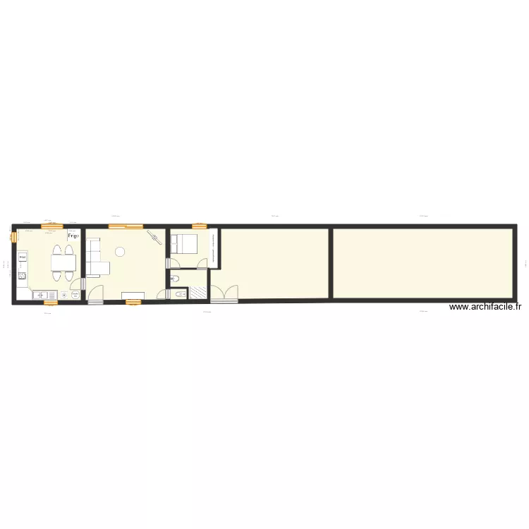 parisot  bat a. Plan de 