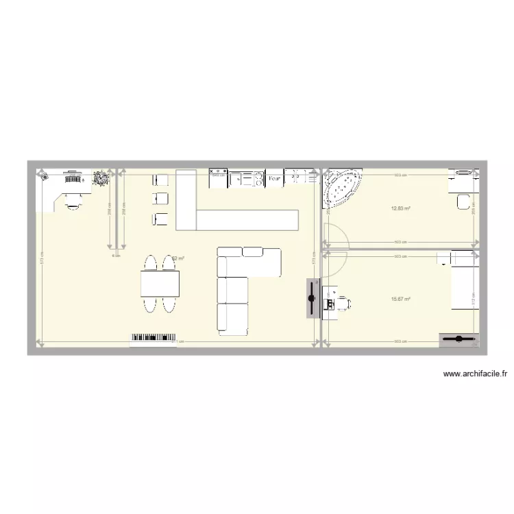 maison maxence. Plan de 