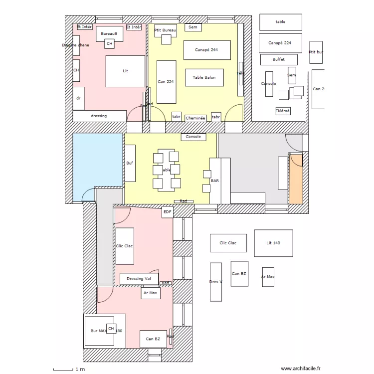 Notre appart 6 1. Plan de Notre appart 6 1. Plan de