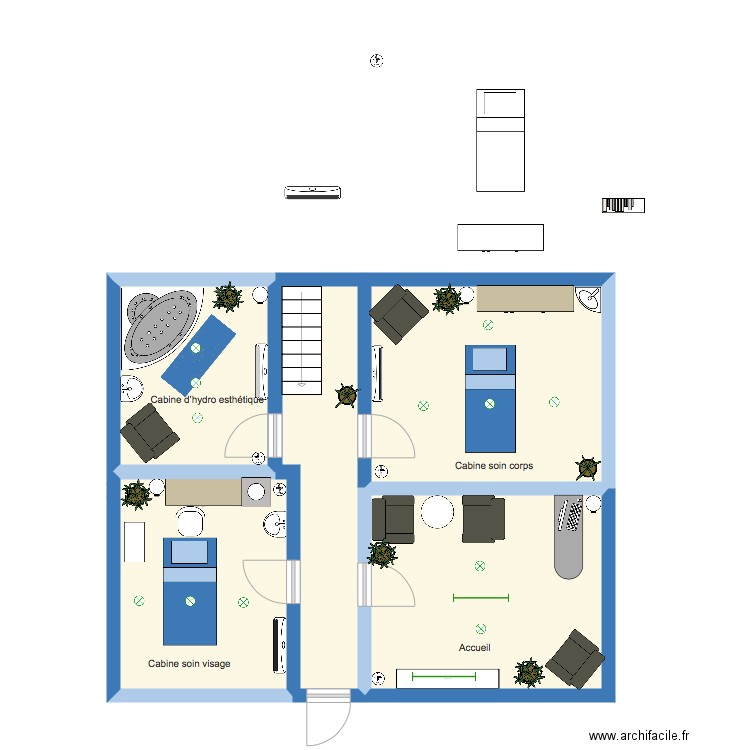 Institut . Plan de 0 pièce et 0 m2