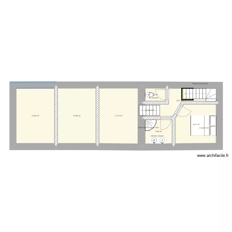 Rugles rdc plan2. Plan de 