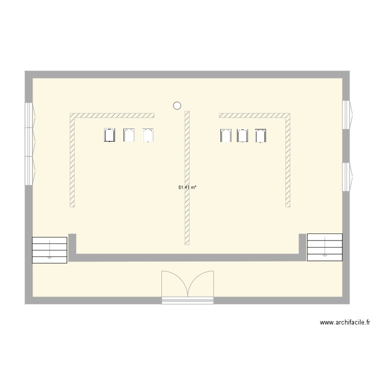 Auditorium B3. Plan de 0 pièce et 0 m2
