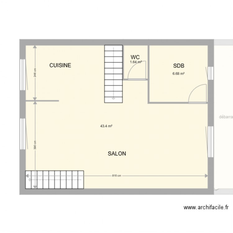 PLAN BERTHET . Plan de 0 pièce et 0 m2