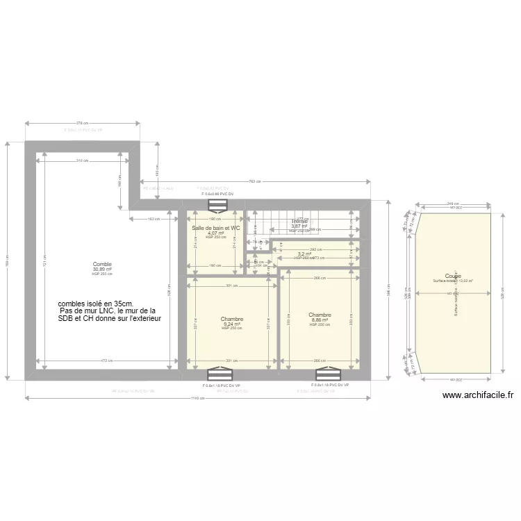 ML23010048 RÉSIDENCE LE CASTERAS villa 3. Plan de ML23010048 RÉSIDENCE LE CASTERAS villa 3. Plan de
