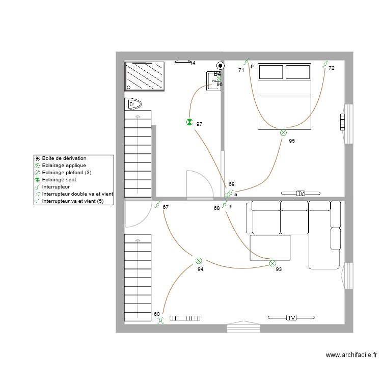 channel log 1Etage1 ecl. Plan de 0 pièce et 0 m2