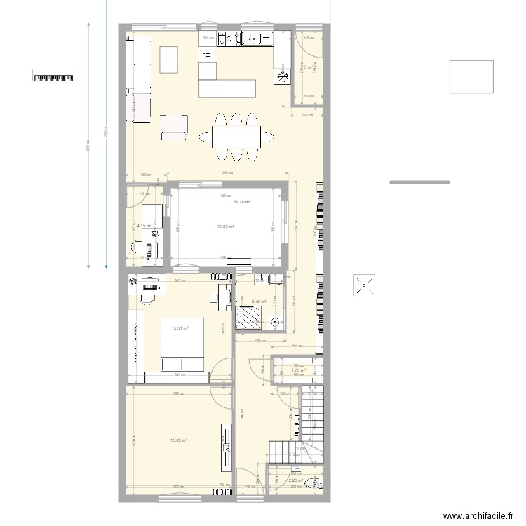 FuturPatiov5. Plan de 0 pièce et 0 m2