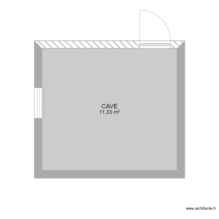 bi12173 cave. Plan de 