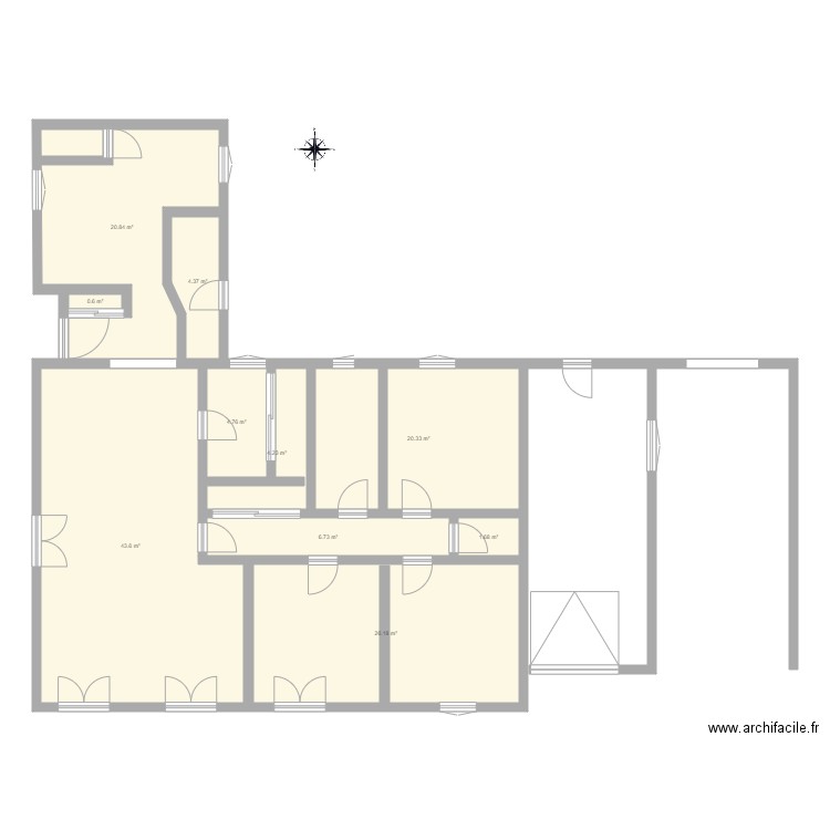 Maison 2 Ste Pazanne. Plan de 0 pièce et 0 m2