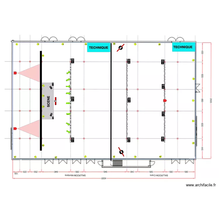 UEFA PLENIERE. Plan de 