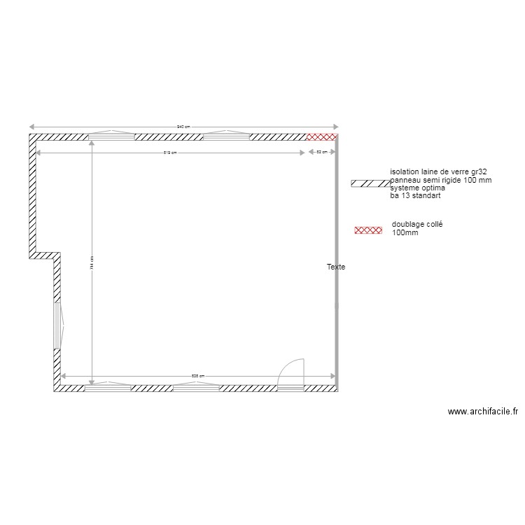 maison fred . Plan de 0 pièce et 0 m2