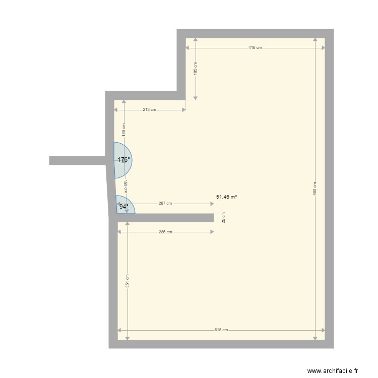 plan SCHWARTZ interieur. Plan de 0 pièce et 0 m2